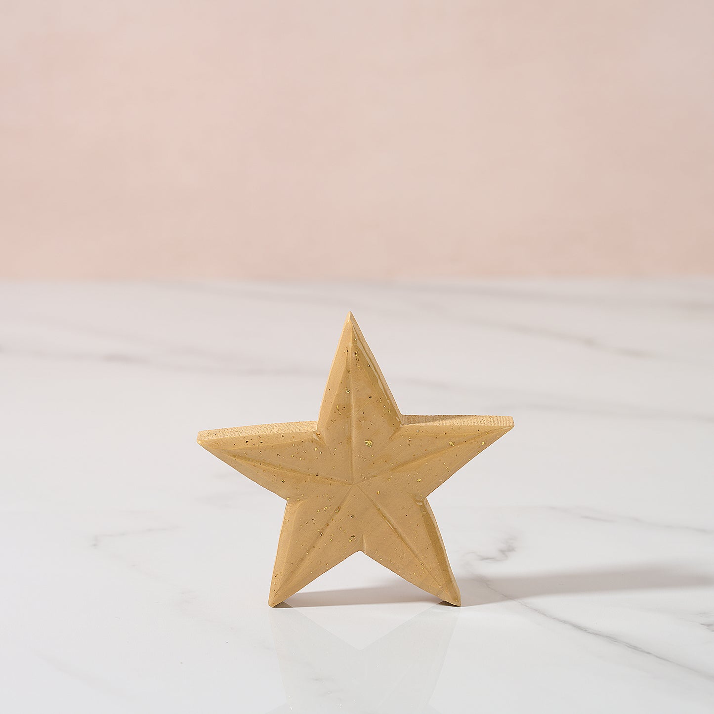Wooden star decoration - Kitty & Rose