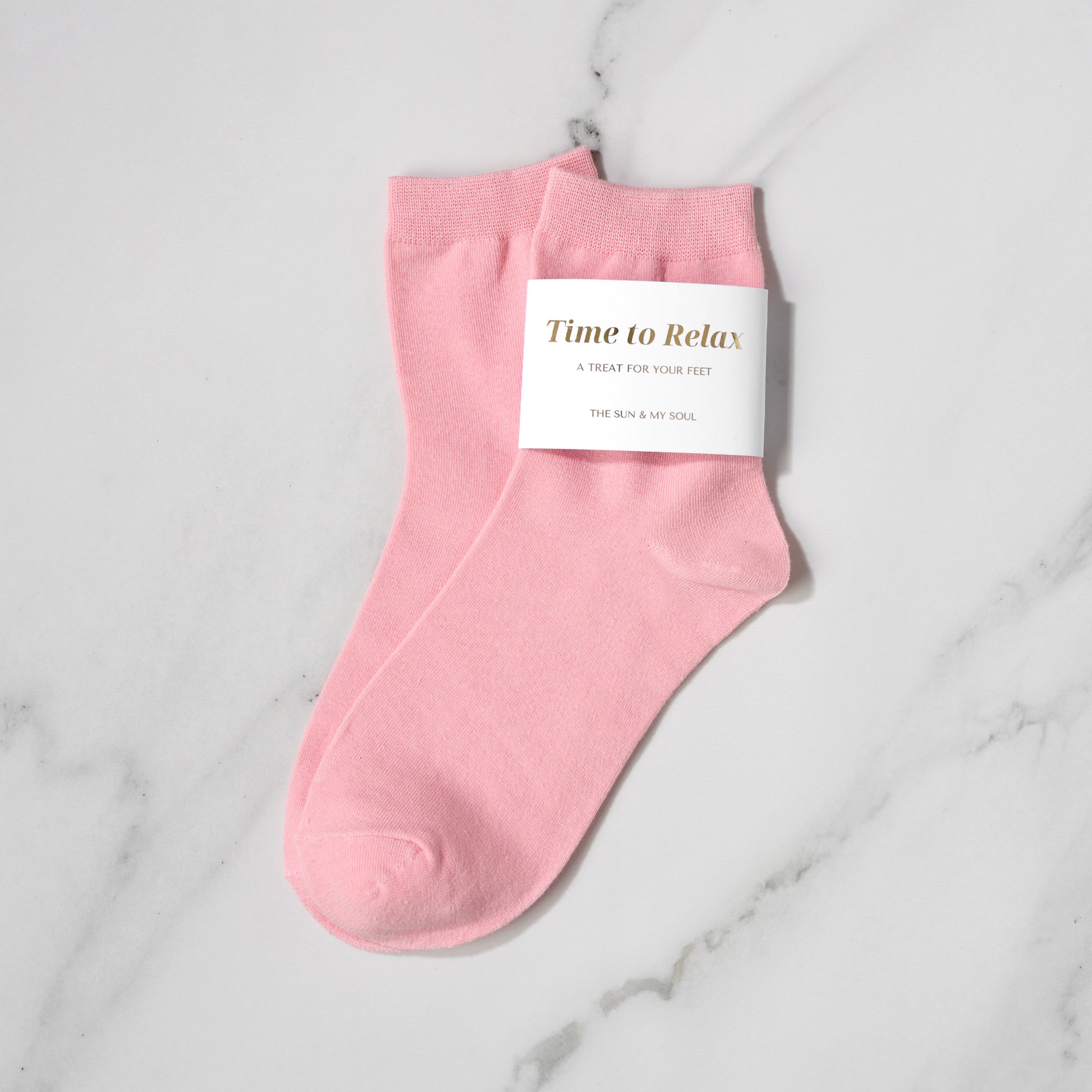 Cotton socks (pink)