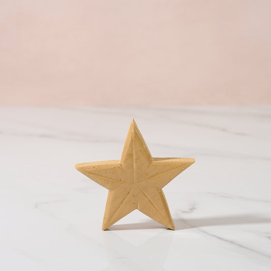 Wooden star decoration - Kitty & Rose